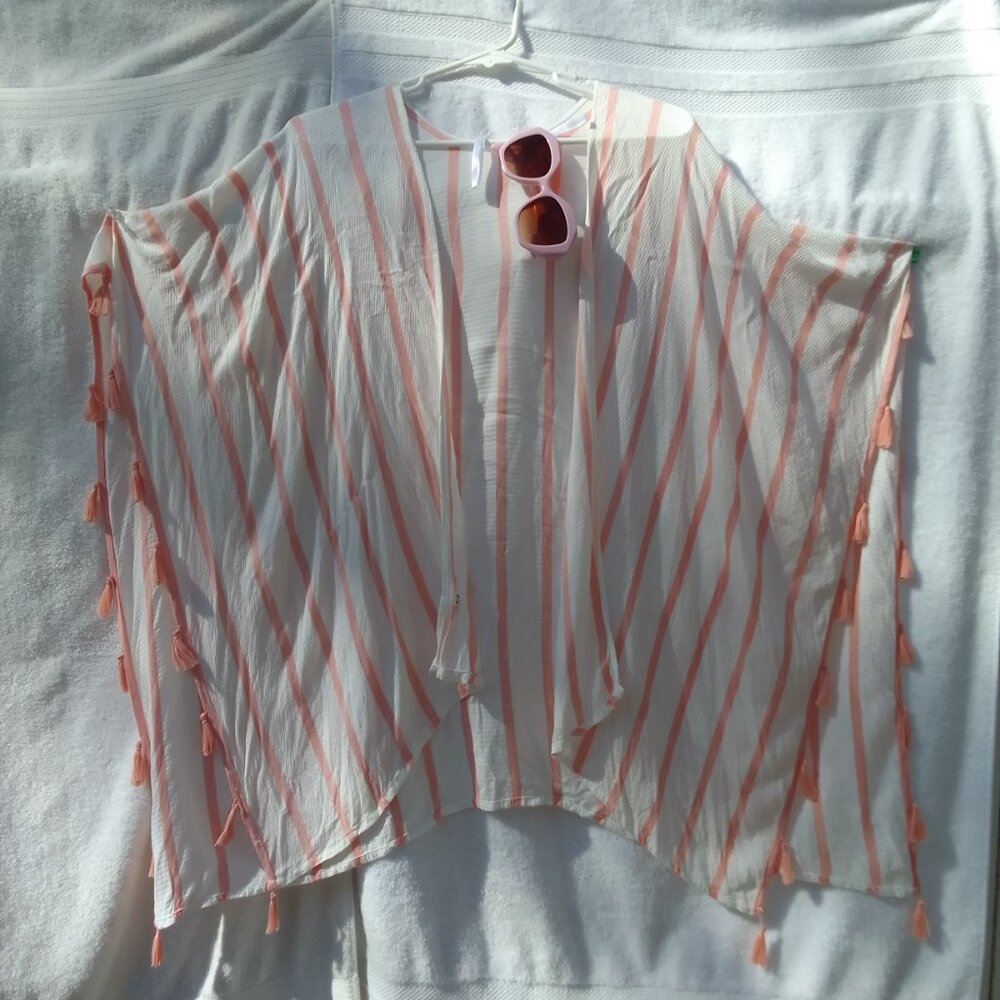 Bundle Sunglass&Beach Coverup Well-Designed Silky… - image 3